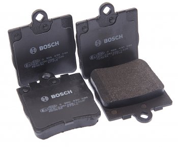 1 659 р. Колодки тормозные MERCEDES C (W202),E (W210) задние (4шт.) BOSCH BOSCH 0986495080 (0986495080). Увеличить фотографию 1