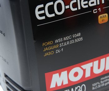 7 249 р. Масло моторное 8100 ECO-CLEAN + C1 5W30 синт.5л MOTUL (101584). Увеличить фотографию 2