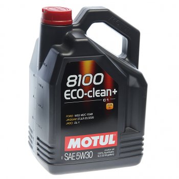 7 249 р. Масло моторное 8100 ECO-CLEAN + C1 5W30 синт.5л MOTUL (101584). Увеличить фотографию 1