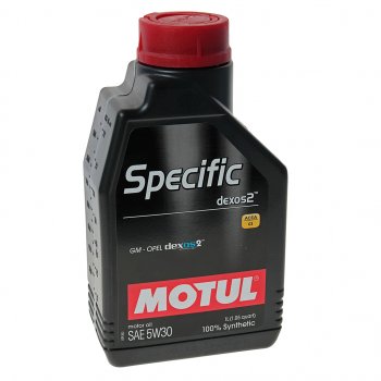 1 099 р. Масло моторное SPECIFIC DEXOS2 5W30 синт.1л MOTUL (102638). Увеличить фотографию 1