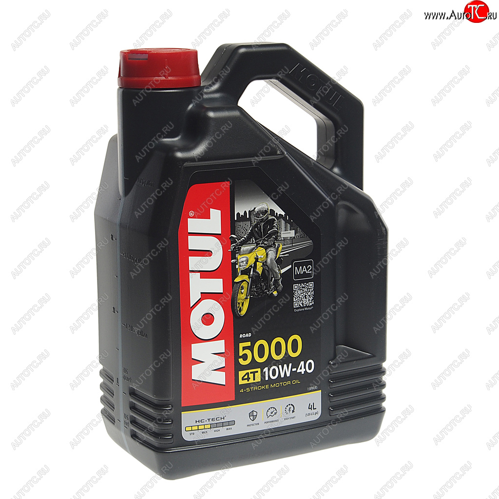 3 699 р. Масло моторное для 4-х тактных двигателей 5000 4T 10W40 псинт.4л MOTUL (104056)