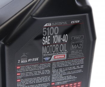 4 699 р. Масло моторное для 4-х тактных двигателей 5100 4T 10W40 псинт.4л MOTUL (104068). Увеличить фотографию 2