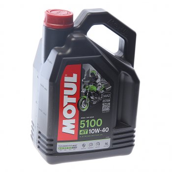 4 699 р. Масло моторное для 4-х тактных двигателей 5100 4T 10W40 псинт.4л MOTUL (104068). Увеличить фотографию 1