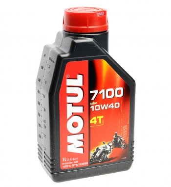 1 659 р. Масло моторное для 4-х тактных двигателей 7100 ESTER 4T 10W40 синт.1л MOTUL (104091). Увеличить фотографию 1