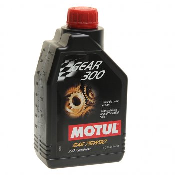 2 999 р. Масло трансмиссионное GEAR 300 75W90 GL-45 синт.1л MOTUL (105777). Увеличить фотографию 1