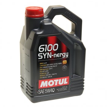 3 999 р. Масло моторное 6100 SYNERGIE 5W40 псинт.4л MOTUL (107978). Увеличить фотографию 1