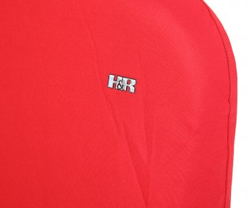 1 289 р. Универсальные чехлы сидений (майка, 9 предм., полиэстер) Solid CARFASHION Audi RS6 C6 универсал (2007-2010) (красные). Увеличить фотографию 4