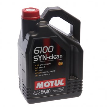 4 199 р. Масло моторное 6100 SYN-CLEAN 5W40 псинт.4л MOTUL (111863). Увеличить фотографию 1