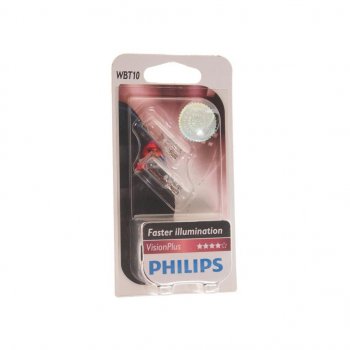 399 р. Лампа 12V W5W T10W W2.1x9.5d блистер (2шт.) PHILIPS (12040vpb2). Увеличить фотографию 1