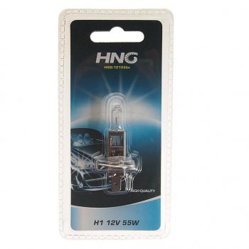 91 р. Лампа 12V H1 55W P14.5s блистер (1шт.) Long Life HNG (12155бл). Увеличить фотографию 1