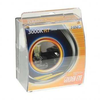 319 р. Лампа 12V H7 55W PX26d 3000К бокс (2шт.) Golden Eye HNG (12755ge2). Увеличить фотографию 1