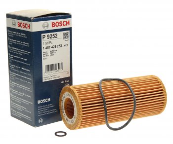 929 р. Фильтр масляный BMW 3 (E46,E90),5 (E60),X5 (E53) BOSCH BOSCH 1457429252 (1457429252). Увеличить фотографию 1