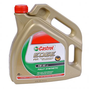 5 799 р. Масло моторное EDGE TITANIUM FST 5W40 синт.4л CASTROL (157b1c). Увеличить фотографию 1