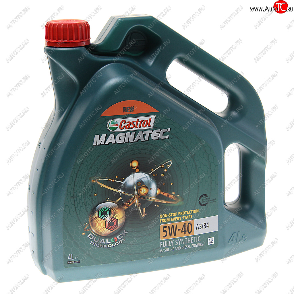 4 799 р. Масло моторное MAGNATEC A3B4 5W40 синт.4л CASTROL (15c9e0)