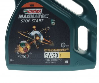 5 399 р. Масло моторное MAGNATEC STOP START 5W20 синт.4л CASTROL (15cc4a). Увеличить фотографию 2