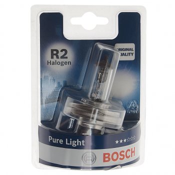 229 р. Лампа 12V R2 4540W P45t блистер (1шт.) Pure Light BOSCH (1987301021). Увеличить фотографию 1