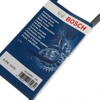 799 р. Ремень приводной поликлиновой 6PK1070 BOSCH BOSCH 1987946062 (1987946062). Увеличить фотографию 2