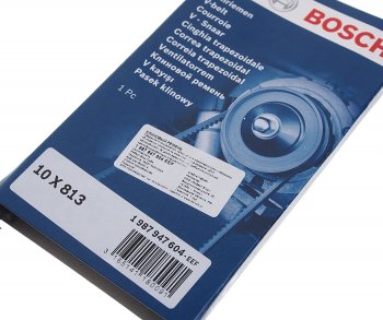 283 р. Ремень приводной клиновой 10х813 BMW 3 (E30) BOSCH BOSCH 1987947604 (1987947604). Увеличить фотографию 2