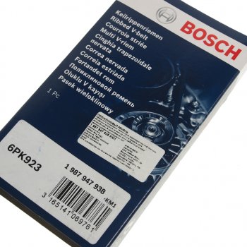 799 р. Ремень приводной поликлиновой 6PK923 BOSCH BOSCH 1987947938 (1987947938). Увеличить фотографию 2