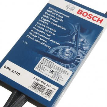 1 129 р. Ремень приводной поликлиновой 5PK1368 BOSCH BOSCH 1987948347 (1987948347). Увеличить фотографию 2