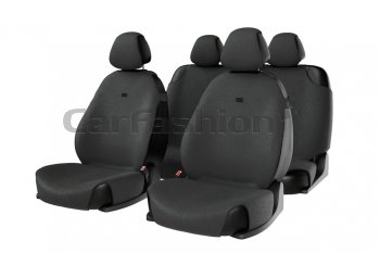 Универсальные чехлы сидений (майка, 7 предм., полиэстер) CARFASHION Лада 2112 купе (2002-2009)
