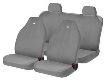 1 339 р. Универсальные чехлы сидений (майка, 5 предм., полиэстер) CARFASHION  Ford E-350 Econoline шасси рестайлинг (2007-2019) (Серые). Увеличить фотографию 1