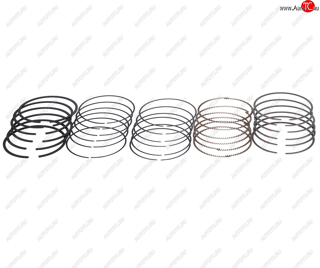 2 799 р. Кольца поршневые HYUNDAI Sonata 5,Tucson (04-),Santa Fe (00-) (2.7) d+0.25 комплект KPR (23040-37941)