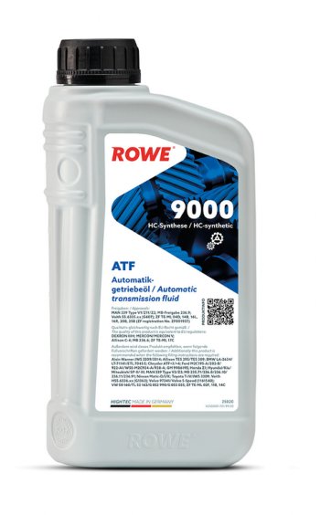 1 679 р. Масло трансмиссионное HIGHTEC ATF 9000 DEXRON IIIH синт.1л красное ROWE ROWE 25020-0010-99 (25020-0010-99). Увеличить фотографию 3