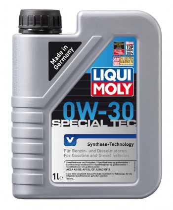 2 069 р. Масло моторное SPECIAL TEC VOLVO 0W30 синт.1л LIQUI MOLY (2852). Увеличить фотографию 1