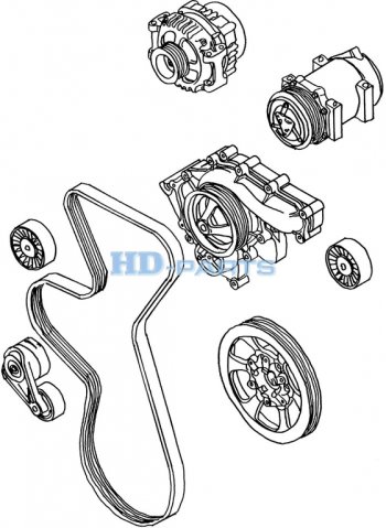 1 299 р. Ролик приводного ремня SCANIA 4 series натяжителя HD-PARTS (302422). Увеличить фотографию 6