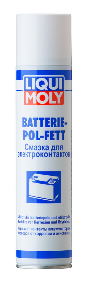 959 р. Смазка для клемм аккумулятора, защита от коррозии аэрозоль 300г LIQUI MOLY (3141). Увеличить фотографию 1