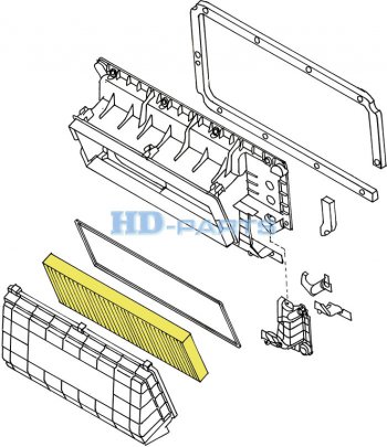 969 р. Фильтр воздушный салона SCANIA L,P,G,R,S series HD-PARTS (318915). Увеличить фотографию 6