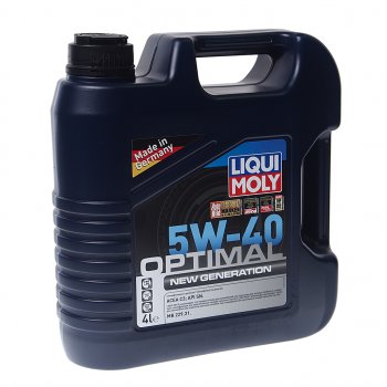 5 199 р. Масло моторное OPTIMAL New Generation 5W40 синт.4л LIQUI MOLY (39033). Увеличить фотографию 1