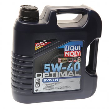 5 299 р. Масло моторное OPTIMAL SYNTH 5W40 синт.4л LIQUI MOLY (3926). Увеличить фотографию 1