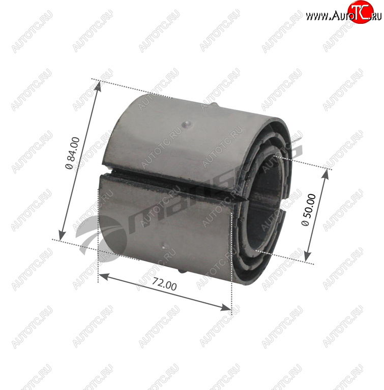 539 р. Втулка стабилизатора MAN F2000,TGM,TGA,TGS,TGX заднего центральная MANSONS MANSONS 400.521 (400.521)