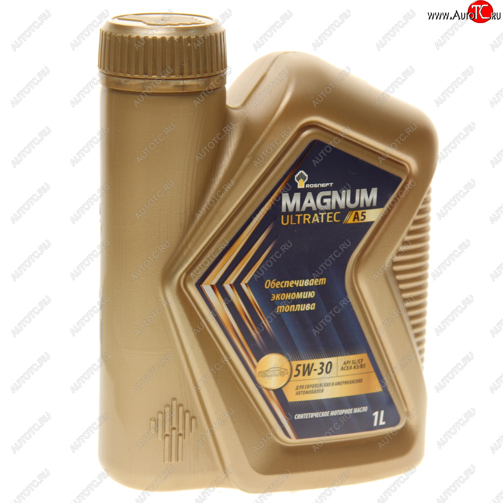 999 р. Масло моторное MAGNUM Ultratec A5 5W30 SLCFA5B5 синт.1л РОСНЕФТЬ (40816532)