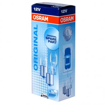 94 р. Лампа 12V R10W BA15s Ultra Life OSRAM (5008ult). Увеличить фотографию 1