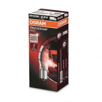 98 р. Лампа 24V R10W BA15s +100% Truckstar Pro OSRAM (5637tsp). Увеличить фотографию 1