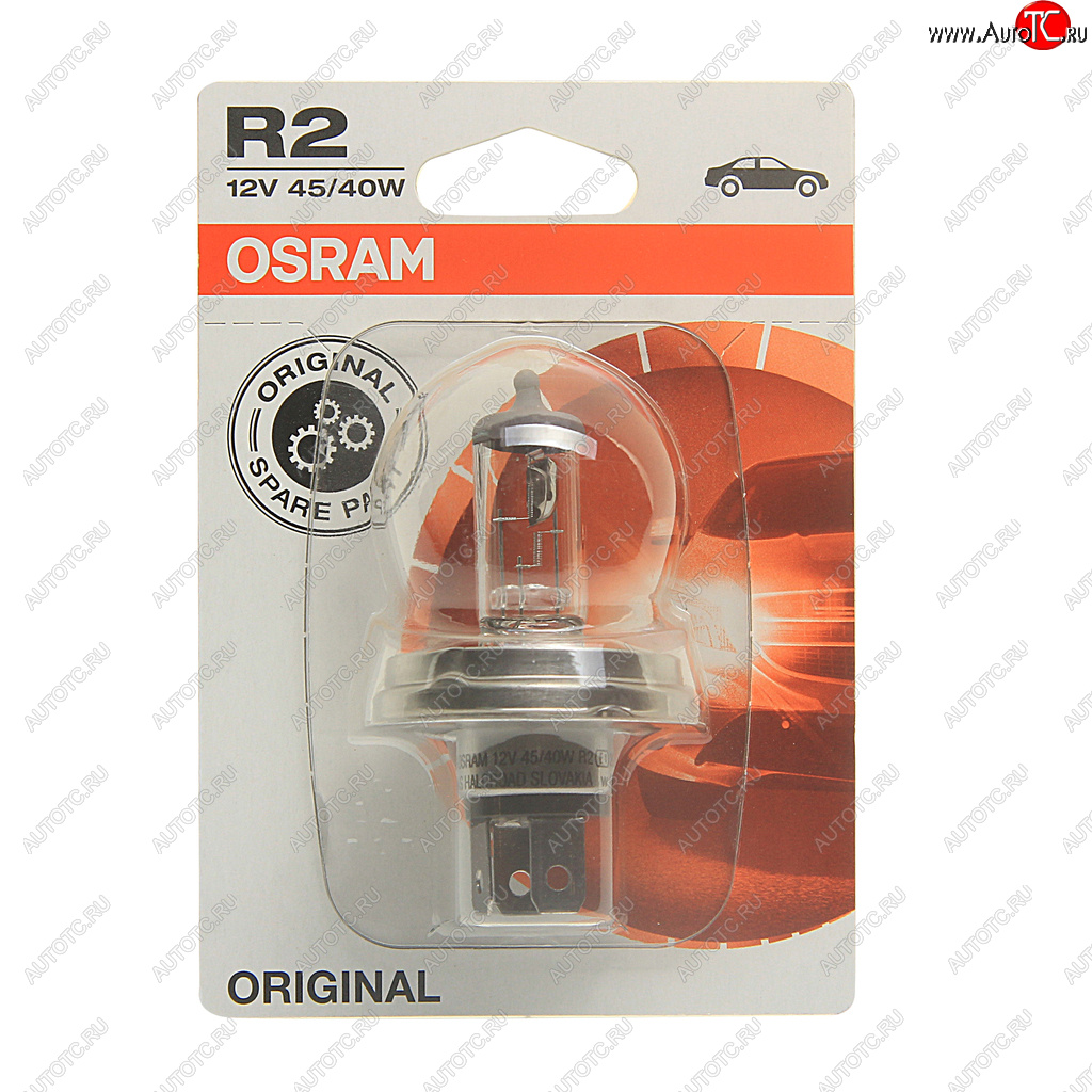 449 р. Лампа 12V R2 4540W P45t-41 блистер (1шт.) OSRAM (64183-01b)