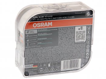 3 899 р. Лампа 12V H11 55W PGJ19-2 +100% 5000K евробокс (2шт.) Cool Blue Intense NextGen OSRAM (64211cbn2(euro)). Увеличить фотографию 2