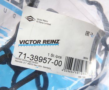 1 539 р. Прокладка крышки клапанной AUDI A4 (08-15),A6 (06-) левой VICTOR REINZ (71-38957-00). Увеличить фотографию 3
