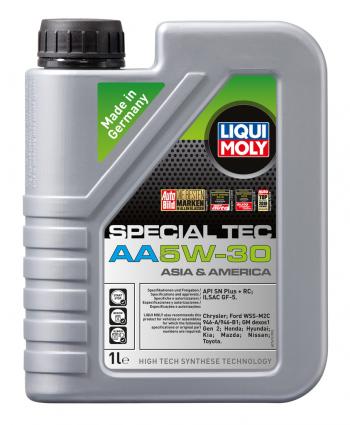 1 699 р. Масло моторное LEICHTLAUF SPECIAL AA HC-синт.1л 5W30 LIQUI MOLY (7615). Увеличить фотографию 1