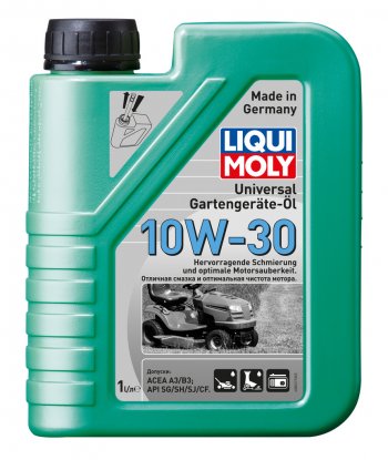 1 499 р. Масло моторное для 4-х тактных двигателей UNIVERSAL 10W30 мин.1л LIQUI MOLY (8037). Увеличить фотографию 1