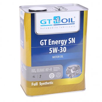 3 399 р. Масло моторное GT ENERGY SN 5W30 синт.4л GT OIL (8809059407257). Увеличить фотографию 1