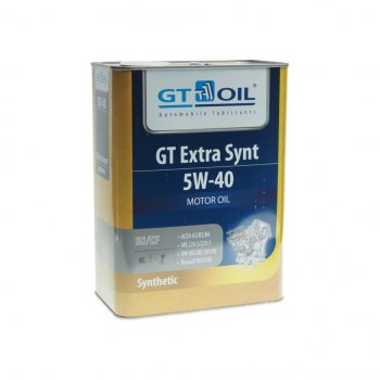 3 899 р. Масло моторное GT EXTRA SYNT API SNCF 5W40 синт.4л GT OIL (8809059407417). Увеличить фотографию 1