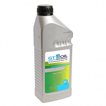 1 099 р. Масло трансмиссионное GT GEAR OIL GL-5 80W90 1л GT OIL (8809059407844). Увеличить фотографию 1