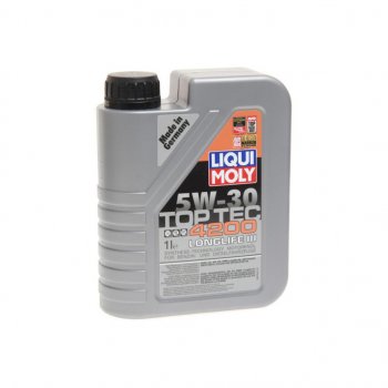 2 099 р. Масло моторное TOP TEC 4200 5W30 синт.1л LIQUI MOLY (8972). Увеличить фотографию 1