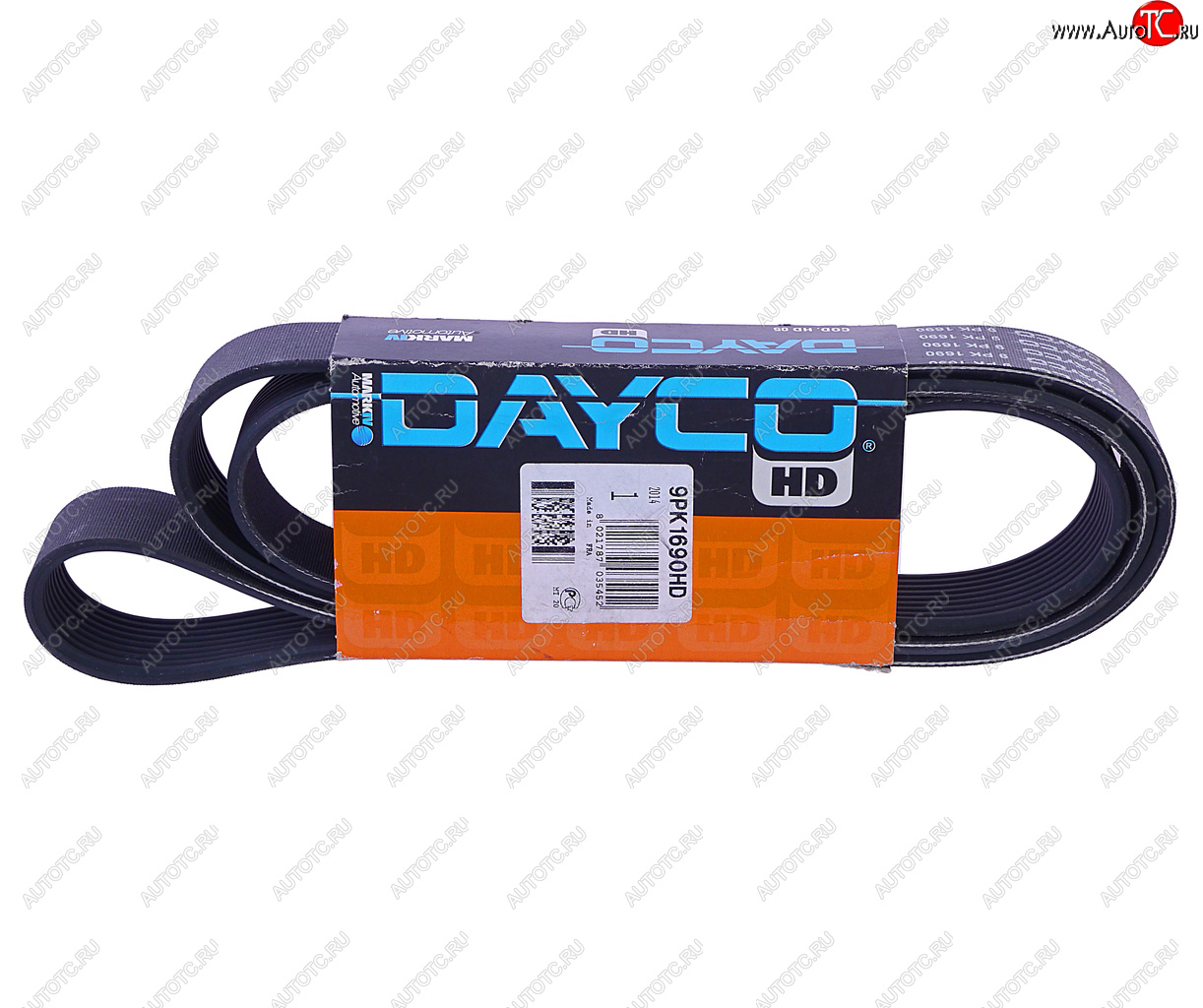 2 469 р. Ремень приводной поликлиновой 9PK1690 DAYCO DAYCO 9pk1690hd (9pk1690hd)