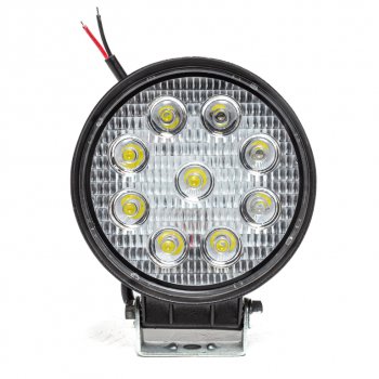 559 р. Фара рабочего света круглая 115х142x42мм 27W 9LED (рассеянный свет) AVTOELECTRICA (ae27r-9led-42pc ае). Увеличить фотографию 6