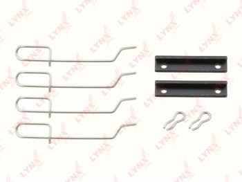 329 р. Комплект PEUGEOT 106,205,306 CITROEN Xsara,Saxo монтажный колодок тормозных задних LYNX (bc8187). Увеличить фотографию 1